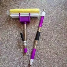 不锈钢伸缩杆胶棉拖把塑料件