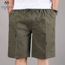 2025年夏季男士短裤新款潮流韩版双层港风中裤高档纯棉直筒五分裤