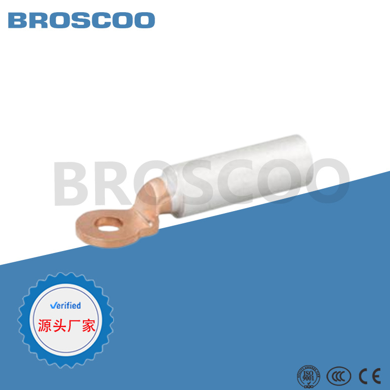 DTL-2出口铜铝接线端子接线鼻子圆头铜铝过渡端子圆头铜铝端子