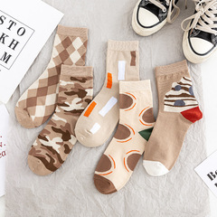 秋冬款純棉襪子 男士保暖休閒中筒男襪 吸汗加厚高腰棉襪廠家批發