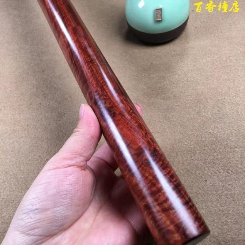 小葉ローズウッド原木、古材、太極拳杖、無垢材ローズウッド、フィットネス武道杖、護身杖、丸棒、木製棒|undefined