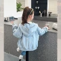 连帽儿童大童女童开衫