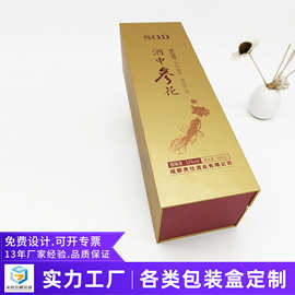 白酒盒外包装定制创意支装洋酒红酒药材礼品盒订做硬翻盖书型盒