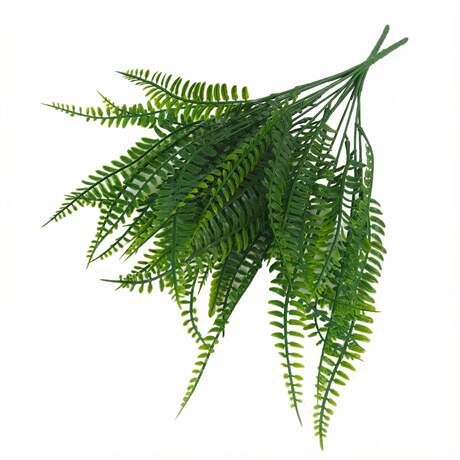 In-Stock Amazon Artificial Persian Grass Fern Green Plant Cross-Border Artificial Plant Artificial Plant Wall Indoor Decoration