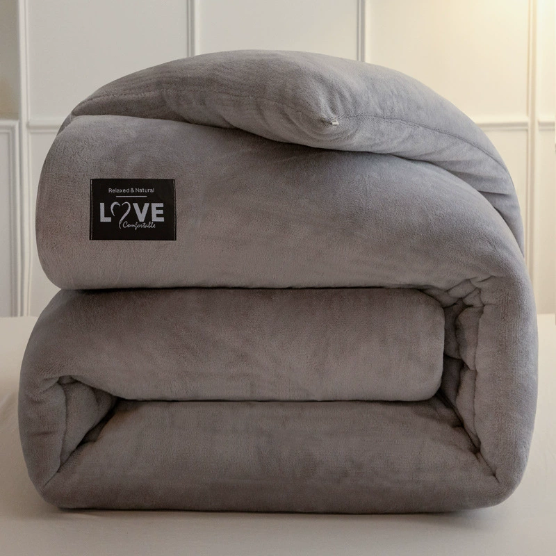 Двустороннее утеплённое одеяло, увеличенная толщина, постельное бельё