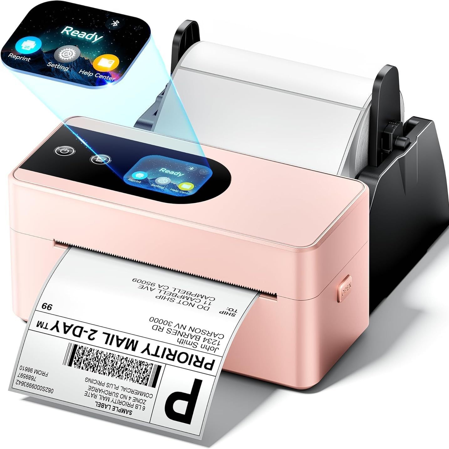 Термопринтер для этикеток Phomemo PM64D Bluetooth