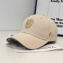 秋冬帽子韓国版男女個性カップルアルファベット野球帽アメリカ式日除け帽