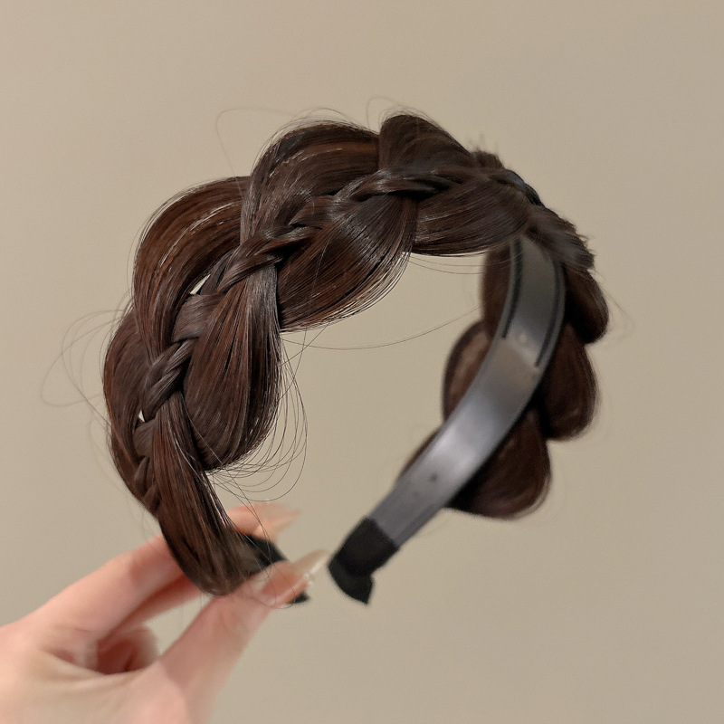 Perruca trenzada twisted trenzada 2025 nuevo tipo con dientes antideslizante hueso de pescado trenzado cabeza de brazo alto cráneo pinzas de cabello prensado tocado de cabello