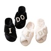 Slippers, non-slip warm demi-season footwear indoor