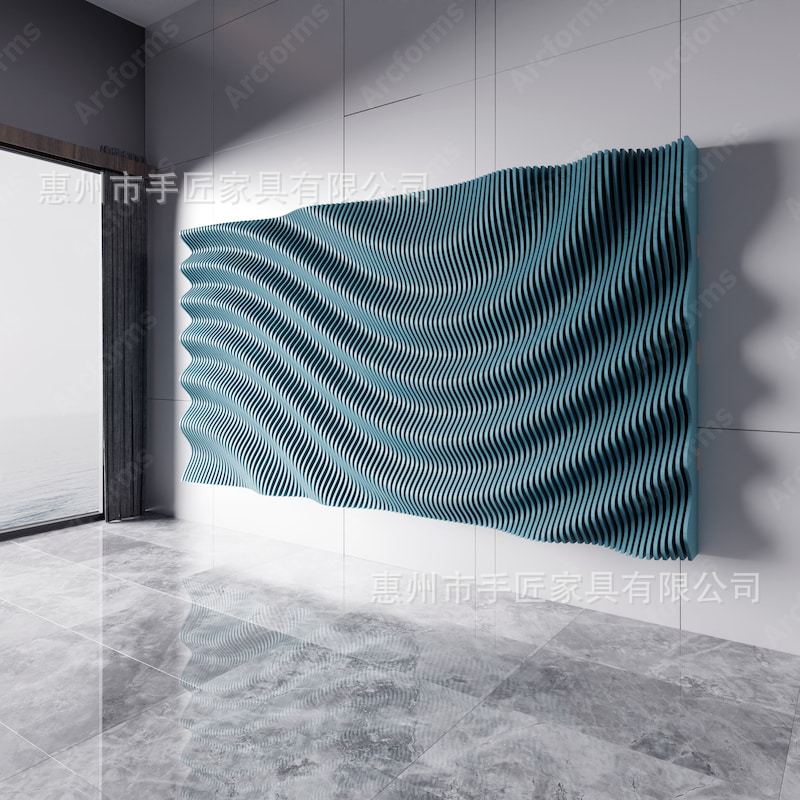 Decoración de Pared Cara de Madera Maciza, Decorativo, para Salón, Dormitorio y Hoteles image 12