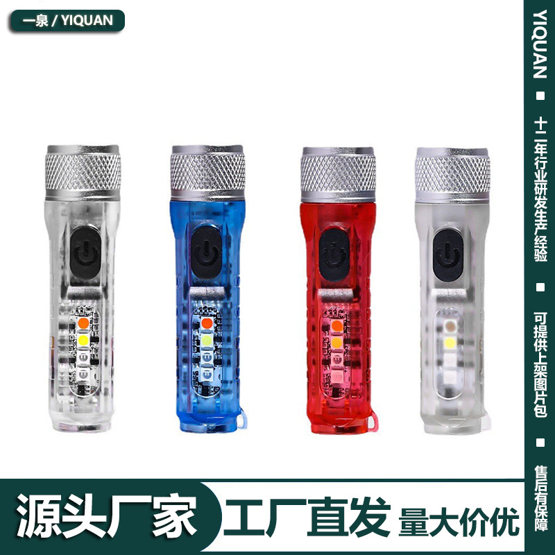 국경 간 야외 led 손전등 T20 충전식 줌 미니 손전등 공장 직매