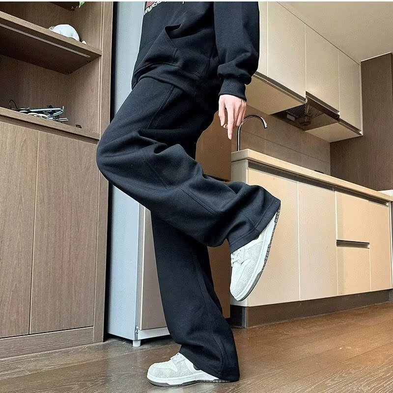 Летние трендовые casual брюки, американский стиль, свободный крой