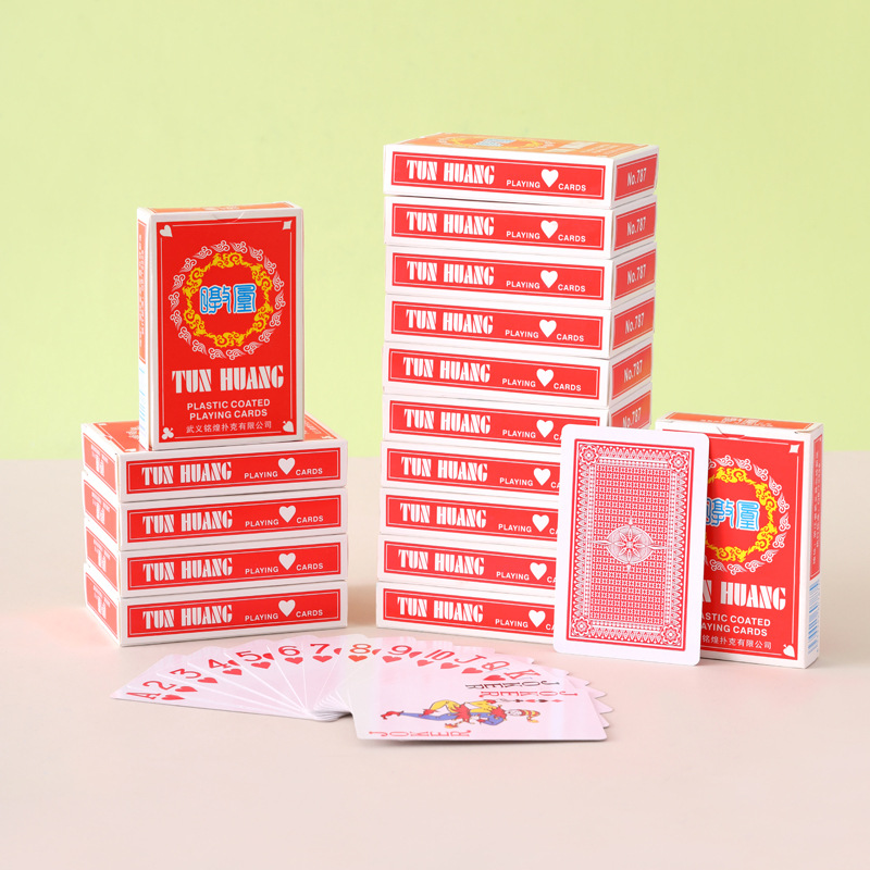 Mingqiang Poker 10 juegos de sala de ajedrez y tarjetas de poker baratas de pesca de la fábrica de tarjetas especiales