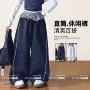 春秋新款女童女孩卫裤