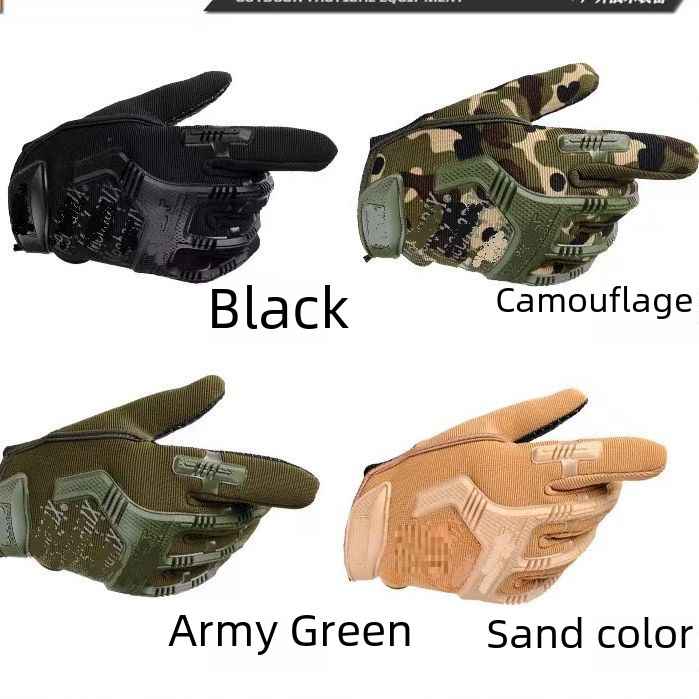 Tactical gloves Tactical gloves Cool motorcycle super technician long refers to men's special forces non-slip gloves_maomaolike.com