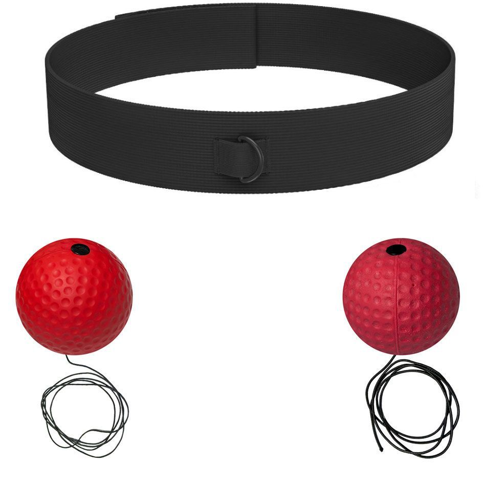 Boxeo de reacción montado en la cabeza bolas de entretenimiento de descompresión para niños bolas de velocidad mágica entrenador de boxeo de ojos para adultos