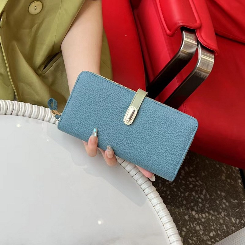 2026 New Style Cowhide Soft Leather Long Wallet for Women, Large Capacity Wallet, Elegant Clutch Bag, Phone Holder Wallet 2026 New Style Cowhide Soft Leather Long Wallet for Women, Large Capacity Wallet, Elegant Clutch Bag, Phone Holder Wallet