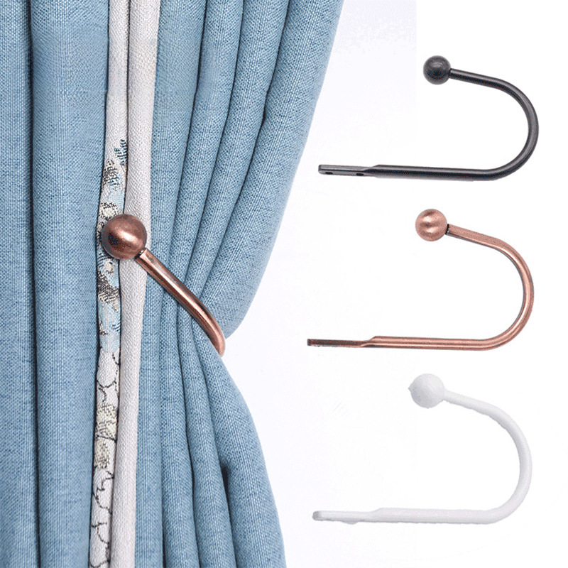 Cross-border supply of aluminum alloy stainless curtain wall hook U-shaped hook fixed curtain hook manufacturers supply