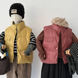 童羽绒服;普通外套;羽绒马甲