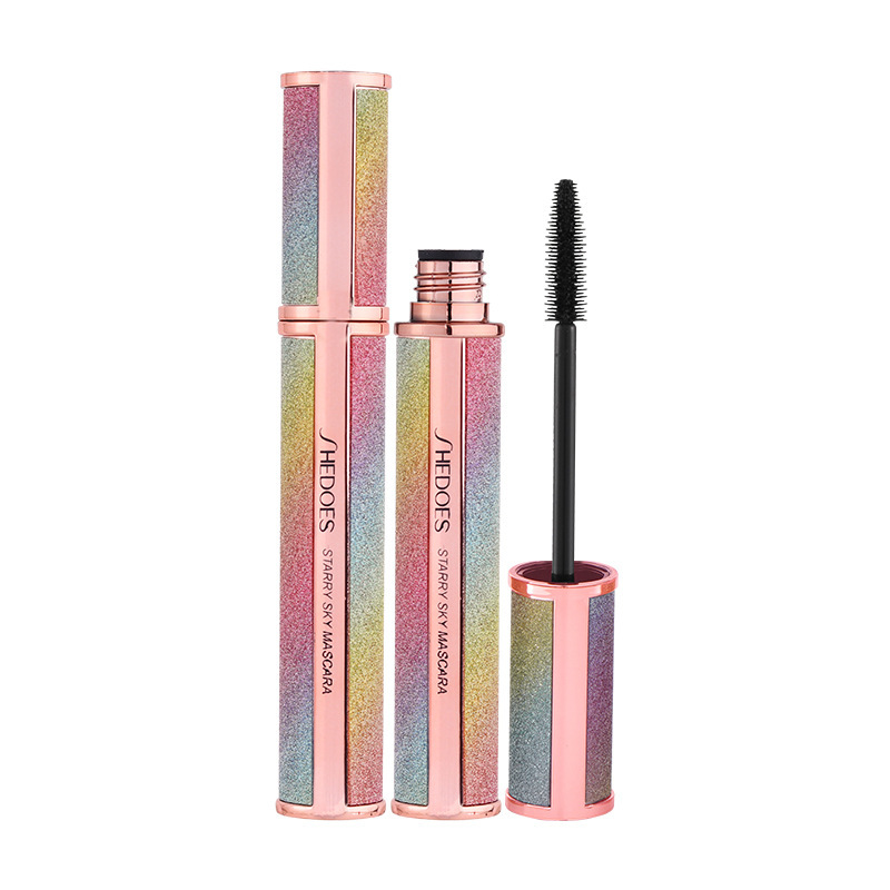 Shedoes Douyin Live Starry Sky 4D rímel Eyeliner Set Impermeable, grueso, rizado, sin manchas, secado rápido