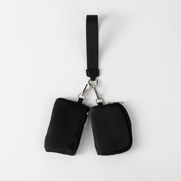 Cross-border Lulu Same Style Women's Wristlet Portable Simple Bank Card Mini Change Storage Bag Key Bag