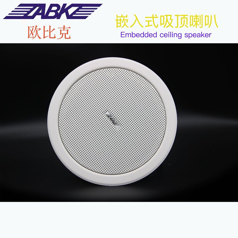 Ceiling Speaker Ceiling-Mounted Speaker Constant Voltage Audio Ceiling Speaker Broadcast Zabkzwa112 Wa111