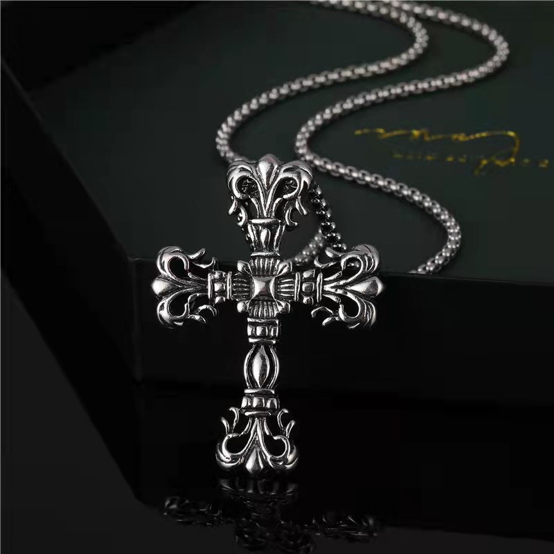 Fashion Pentagram Lion Alloy Titanium Steel Stoving Varnish Pendant Necklace 1 Piece display picture 29