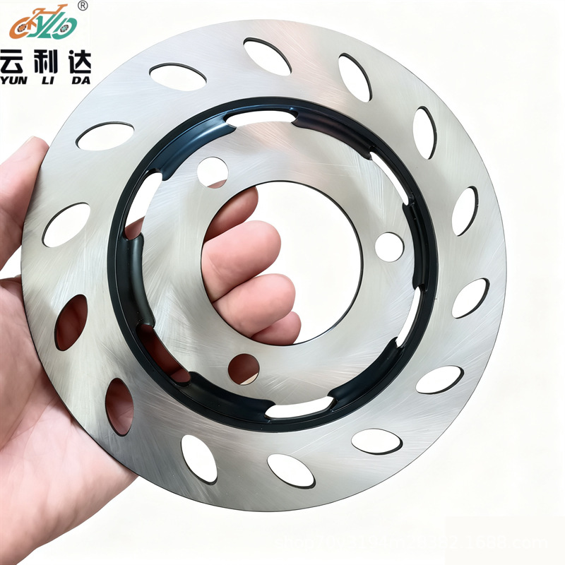 Wind Blade Concave Disc 180*58*3 - Hole Spacing 70 Electric Vehicle Brake Disc Electric Scooter Disc Brake Disc Electric Motorcycle Modification