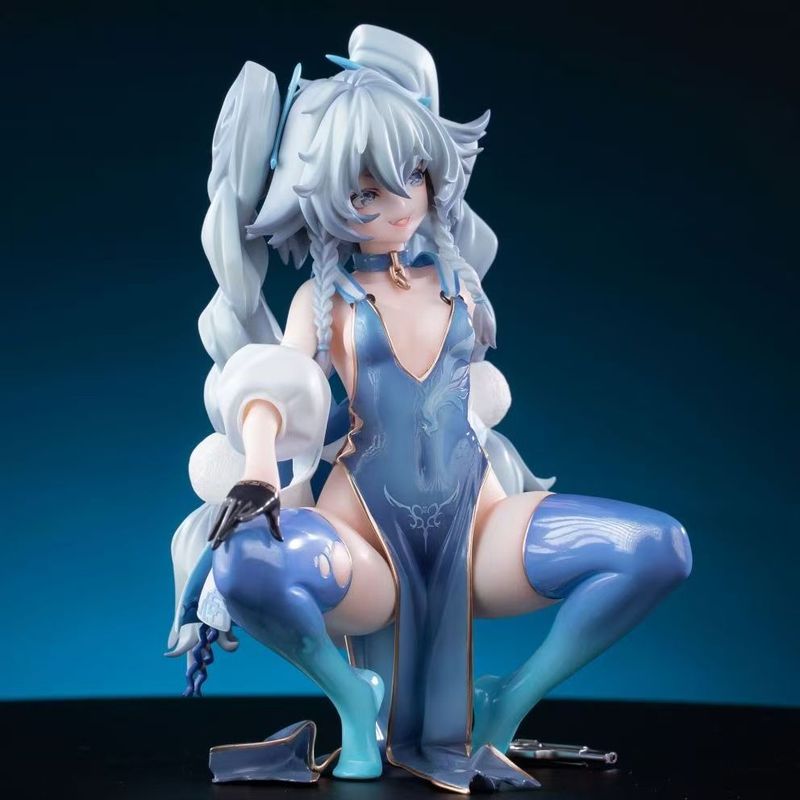 动漫批发Phat 少女前线 PA-15 翠雀媚 蹲姿 模型摆件 盒装手办|undefined