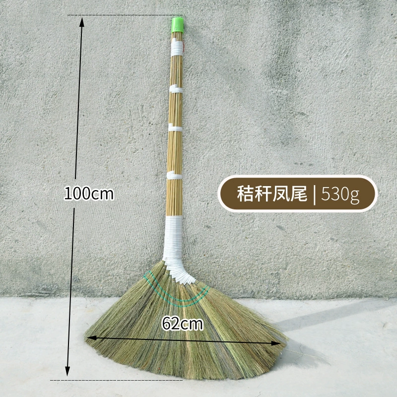 Чистая ручная метла из красной sorghum с broom из ладони пальмы хлопок журавлиная белая семена растение книга