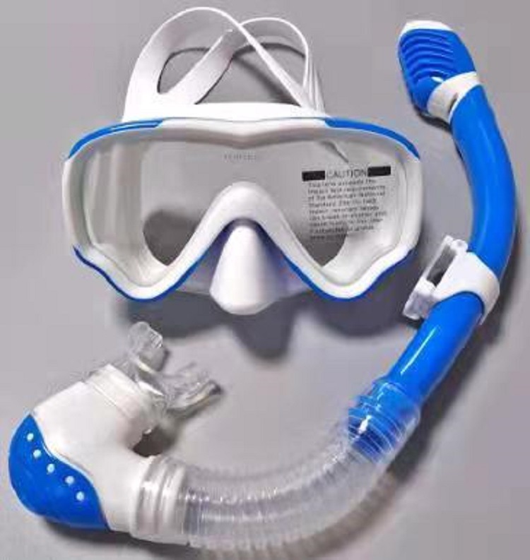 Εξοπλισμός για κολύμβηση με αναπνευστήρα Σετ αναπνευστικών σωλήνων καθρέφτη κατάδυσης Ενήλικα παιδιά μεγάλο πλαίσιο βαθιάς κατάδυσης αδιάβροχο και κατά της ομίχλης άνδρες και γυναίκες που κολυμπούν κατά της ομίχλης_voghion.com