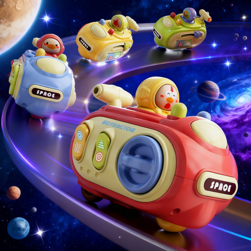 Yx Press Kidsren's Whistle Toy Car Pull-Back Toy Sliding Kidsren's Toy Car Motorcycle Resistant to Falling Inertia