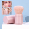 Handheld face blush, soft brush, tools set for traveling