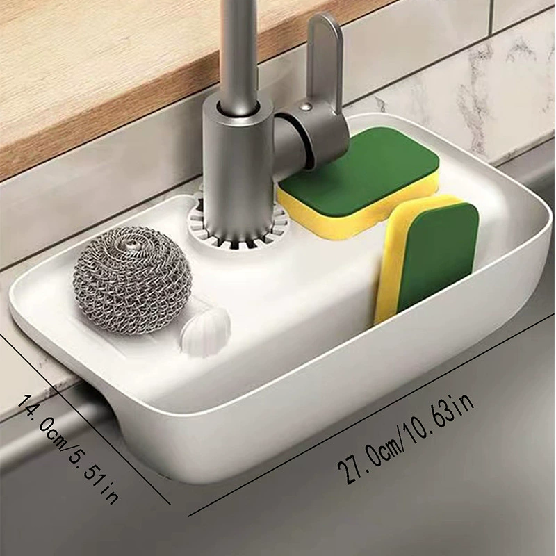 Hygienic waterproof drying rack, silicone glue, bath sponge, storage system