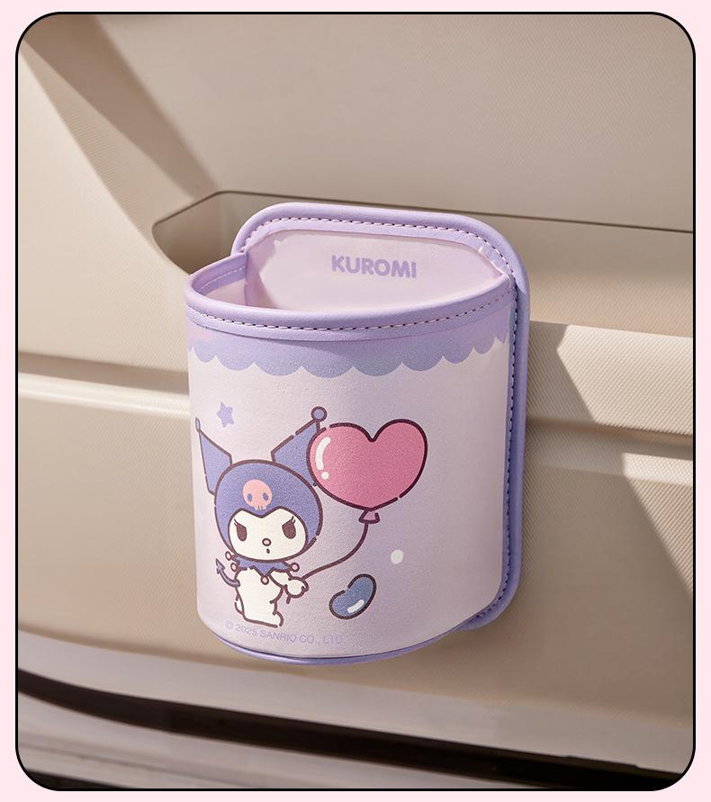 Sanrio Car Cup Holder Storage Rack Electric Vehicle Cup Holder Car Storage Box Storage Bag Wholesale