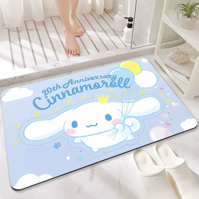 Avtomobil döşəmə paspasları | Bathroom Mat, Non-Slip - balloon-flying-up-4060