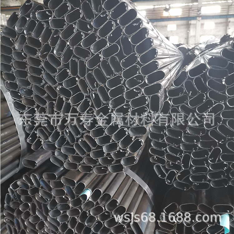 批发铁管椭圆平椭圆管梯形管圆铁管家具管家具铁管异型铁管方铁管