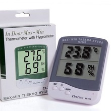 WINYS厂家直销温度计 TA218D 大屏显示电子温湿度计温度表 湿度计
