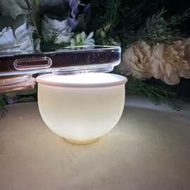 素烧中国白羊脂玉白大容量个人杯象牙白高端主人杯高颜值主人杯