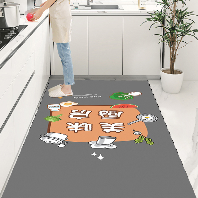 부드러운 고무패드 2.5-맛있는 주방-오렌지