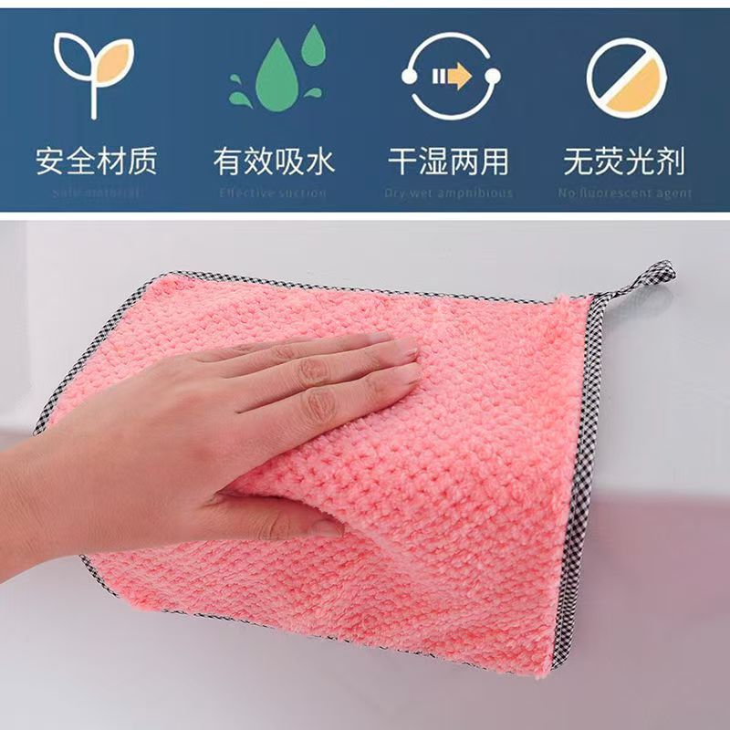 Tapón para lavar platos, sin aceite, mesa de limpieza de vidrio especial para cocina, paño para cuencos, que absorbe agua y no se cae, toalla de limpieza para el hogar