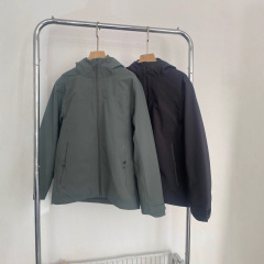 小树男士可拆卸棉服内胆三合一夹克冲锋衣2级 三态合一