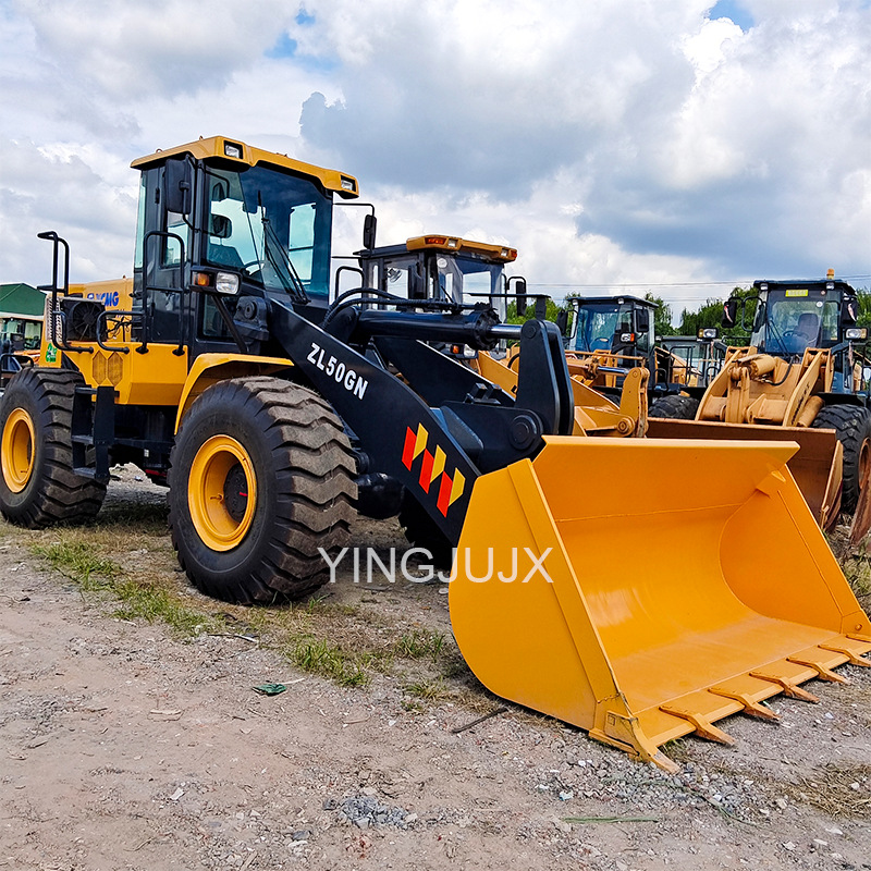XCMG 50GN XCMG LW500KV Loader 5 toneladas de cuatro tracciones piloto manejo de pala