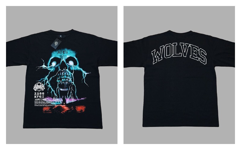 Darc Wolves Sport Oversized Men T-shirts Fitness Bodybuildin