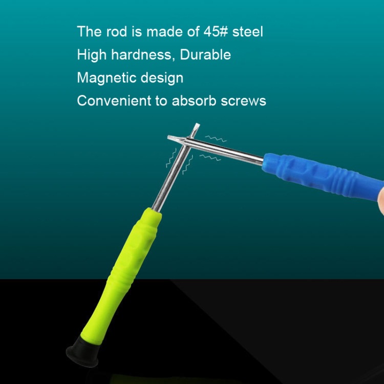 20 piezas para vender mini destornillador antideslizante desmontaje de herramientas de reparación de teléfonos móviles, serie: 0.6Y