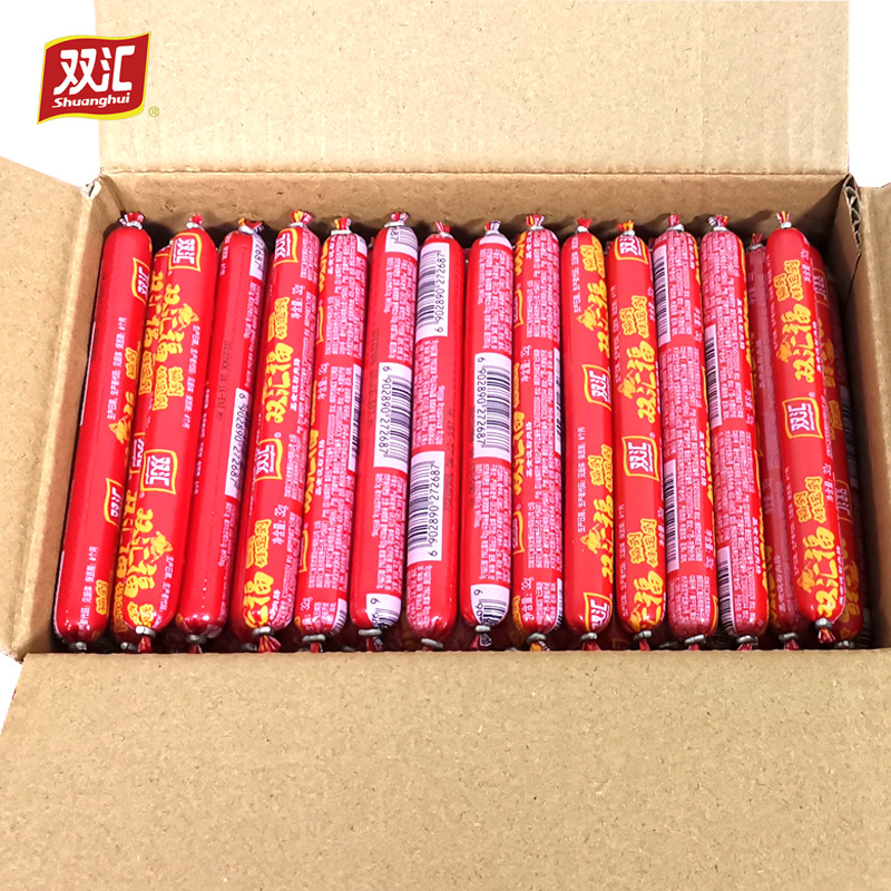 双汇汇福来王中王ハム腸箱鶏肉腸トウモロコシ腸インスタントラーメン腸レジャースナック卸売り