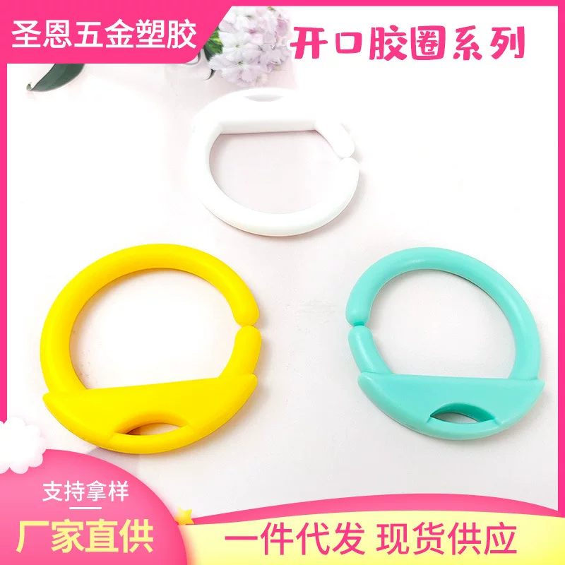Round multicoloured rubber rings, toy with accessories, wholesale