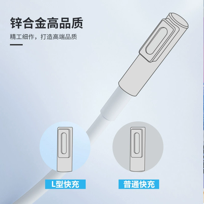 Кабель для зарядки, совместимый с Apple ноутбуком, MacBook, масштаб 1:2
