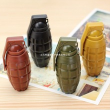 日韩国创意文具学生奖品个性礼品儿童可爱手榴弹伸缩圆珠笔cf武器