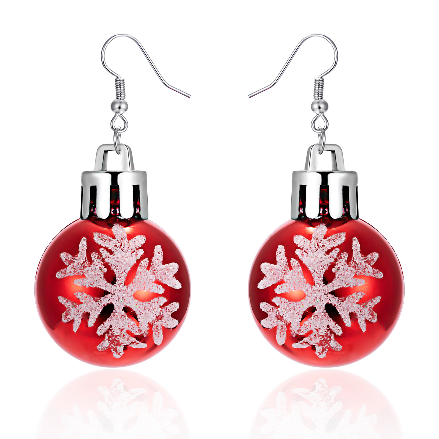 Fashion Snowflake Resin Plating Women's Drop Earrings 1 Pair display picture 8